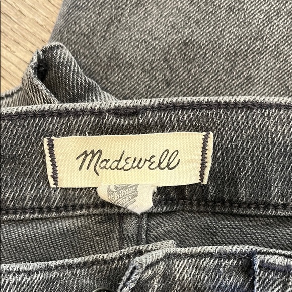 Madewell Charcoal Flare Jeans Size 26 - Picture 2 of 4